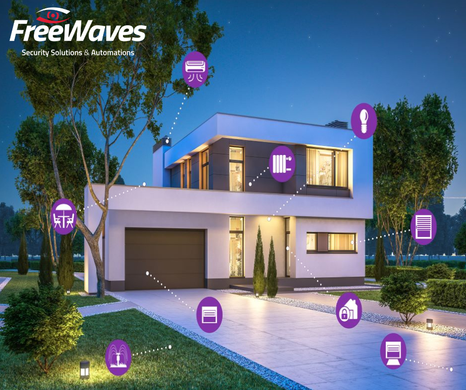 How a smart home can improve your home security. FreeWaves Cyprus
